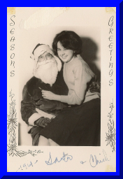 chickie and santa 1961.JPG